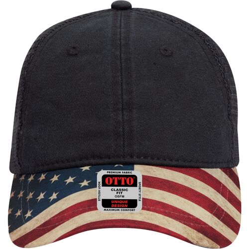 OTTO CAP 6 Panel Low Profile Mesh Back Trucker Dad Hat Thumbnail