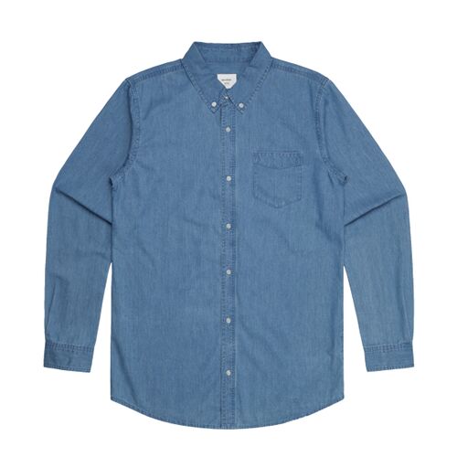 BLUE DENIM SHIRT Thumbnail