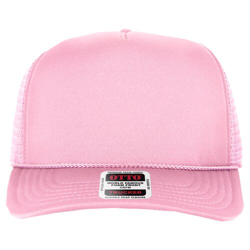 OTTO CAP "OTTO COMFY FIT" 5 Panel High Crown Mesh Back Trucker Hat Thumbnail