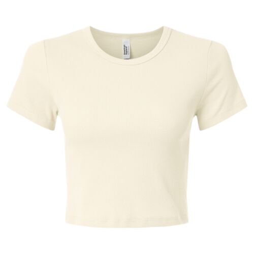 Women's Baby Rib Cropped Tee Thumbnail