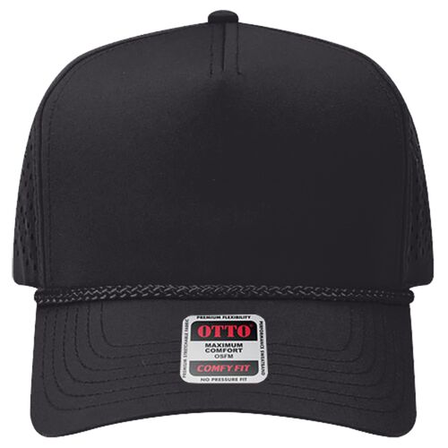 OTTO CAP® OTTO COMFY FIT® 5 Panel Mid Profile Perforated Cap Thumbnail