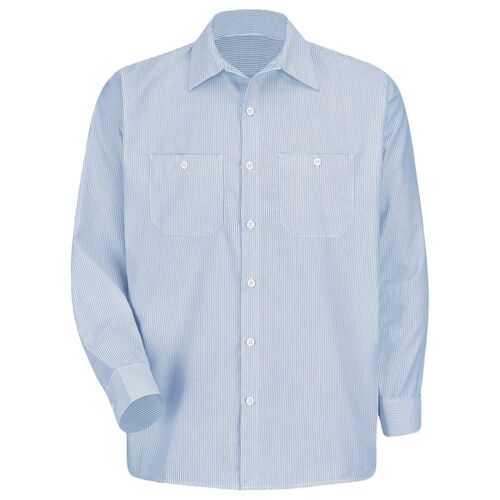 Men's Industrial Stripe Work Shirt Thumbnail