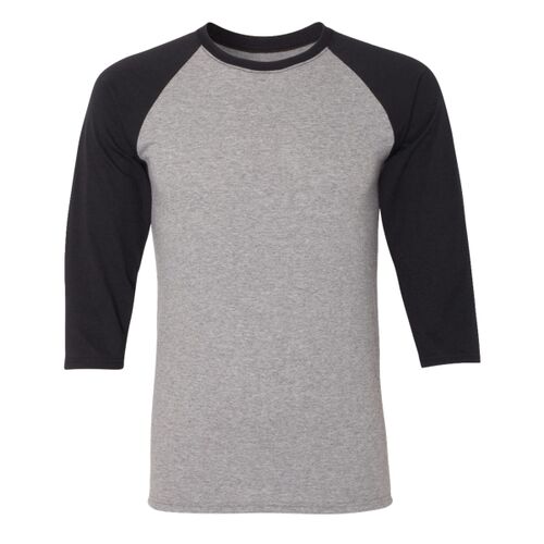 Unisex Triblend Three-Quarter Raglan Baseball T-Shirt Thumbnail