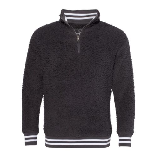 Unisex Varsity Sherpa Quarter-Zip Pullover Thumbnail