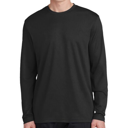 Unisex Racermesh Poly Long Sleeve T-Shirt Thumbnail