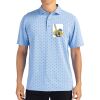 Cutter & Buck Virtue Eco Pique Tile Print Recycled Mens Polo Thumbnail