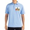 Cutter & Buck Virtue Eco Pique Tile Print Recycled Mens Polo Thumbnail