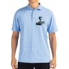 Cutter & Buck Virtue Eco Pique Tile Print Recycled Mens Polo Thumbnail