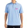 Cutter & Buck Virtue Eco Pique Tile Print Recycled Mens Polo Thumbnail