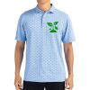 Cutter & Buck Virtue Eco Pique Tile Print Recycled Mens Polo Thumbnail