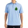 Cutter & Buck Virtue Eco Pique Tile Print Recycled Mens Polo Thumbnail