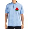 Cutter & Buck Virtue Eco Pique Tile Print Recycled Mens Polo Thumbnail