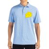 Cutter & Buck Virtue Eco Pique Tile Print Recycled Mens Polo Thumbnail
