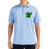 Cutter & Buck Virtue Eco Pique Tile Print Recycled Mens Polo Thumbnail