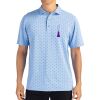 Cutter & Buck Virtue Eco Pique Tile Print Recycled Mens Polo Thumbnail
